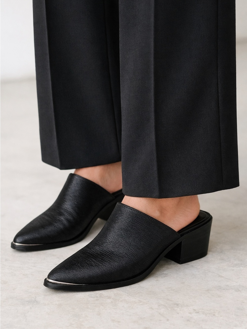Mercer Edit Mules Lay It On Me Size 9 Women's Slip On Coastal Cowgirl Minimalist